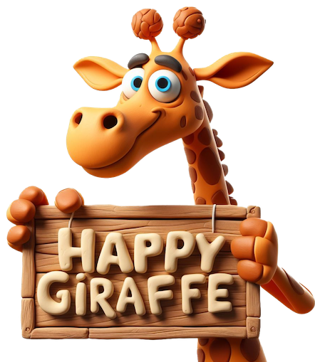 happy giraffe